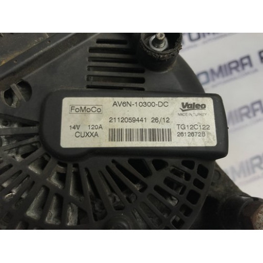 Генератор Ford Focus 3 1.6TDCI 2011-2017 AV6N10300DC